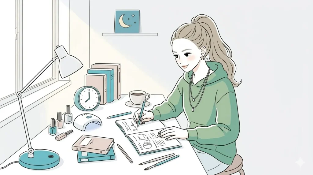 夜職しながらネイリストの資格は取れる？