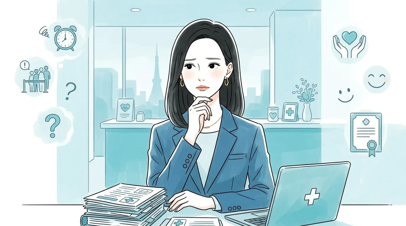 医療事務はきつい？大変と言われる理由と向いている人の特徴