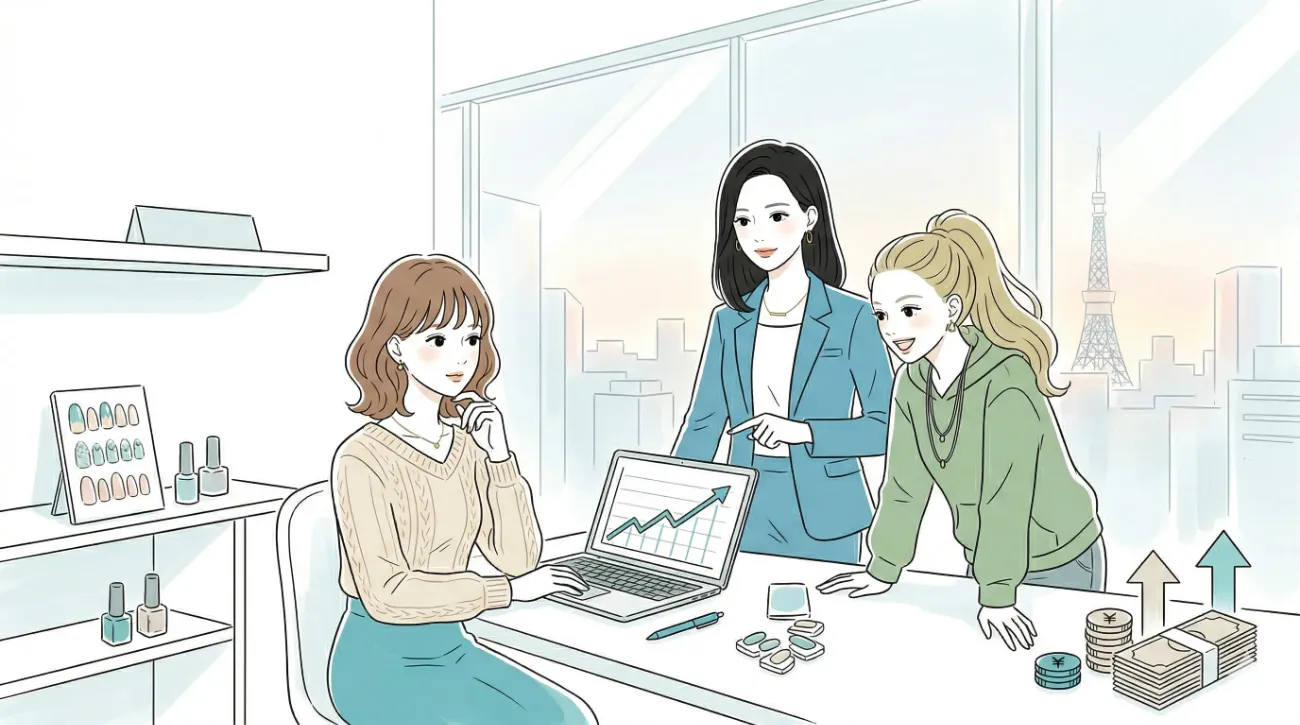 ネイリストの給料はいくら？年収の現実と収入を上げる方法