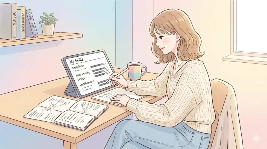 夜職以外に何ができるかわからない人が最初に書き出すべき「自分の整理」