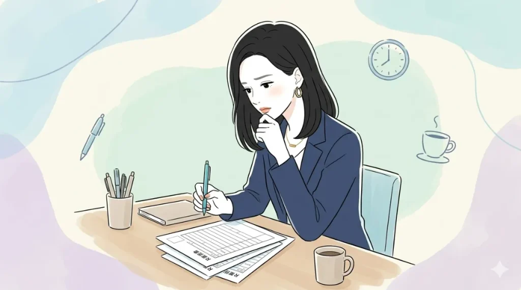 履歴書の職歴欄が書けない─空白を埋める書き方